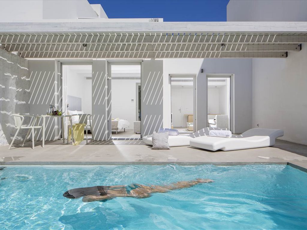 Patmos Aktis Suites and Spa Hotel: Pool Suite