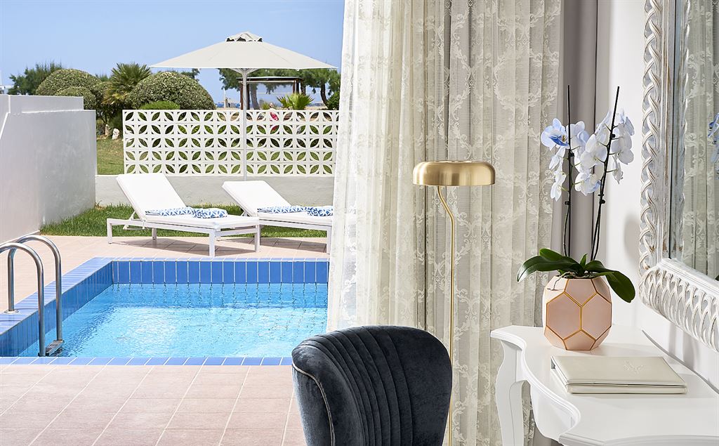 Mythos Palace Resort & Spa: Villa Private Pool BF