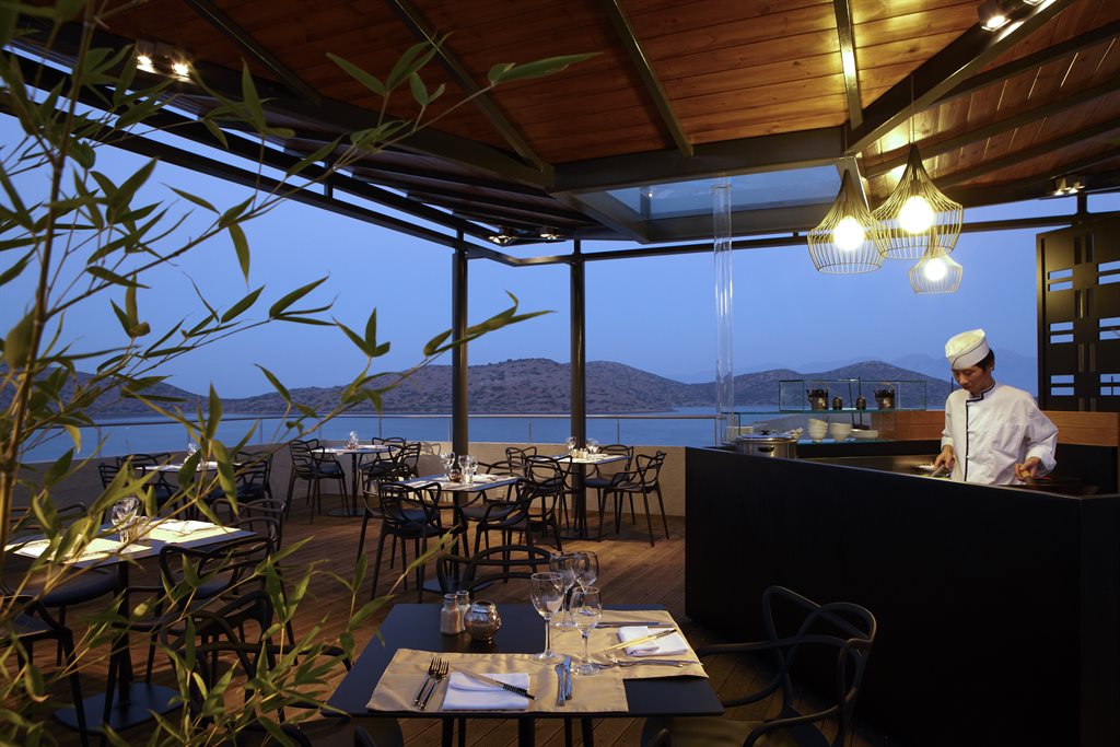 Elounda Blu Hotel: Yellow Sea Restaurant
