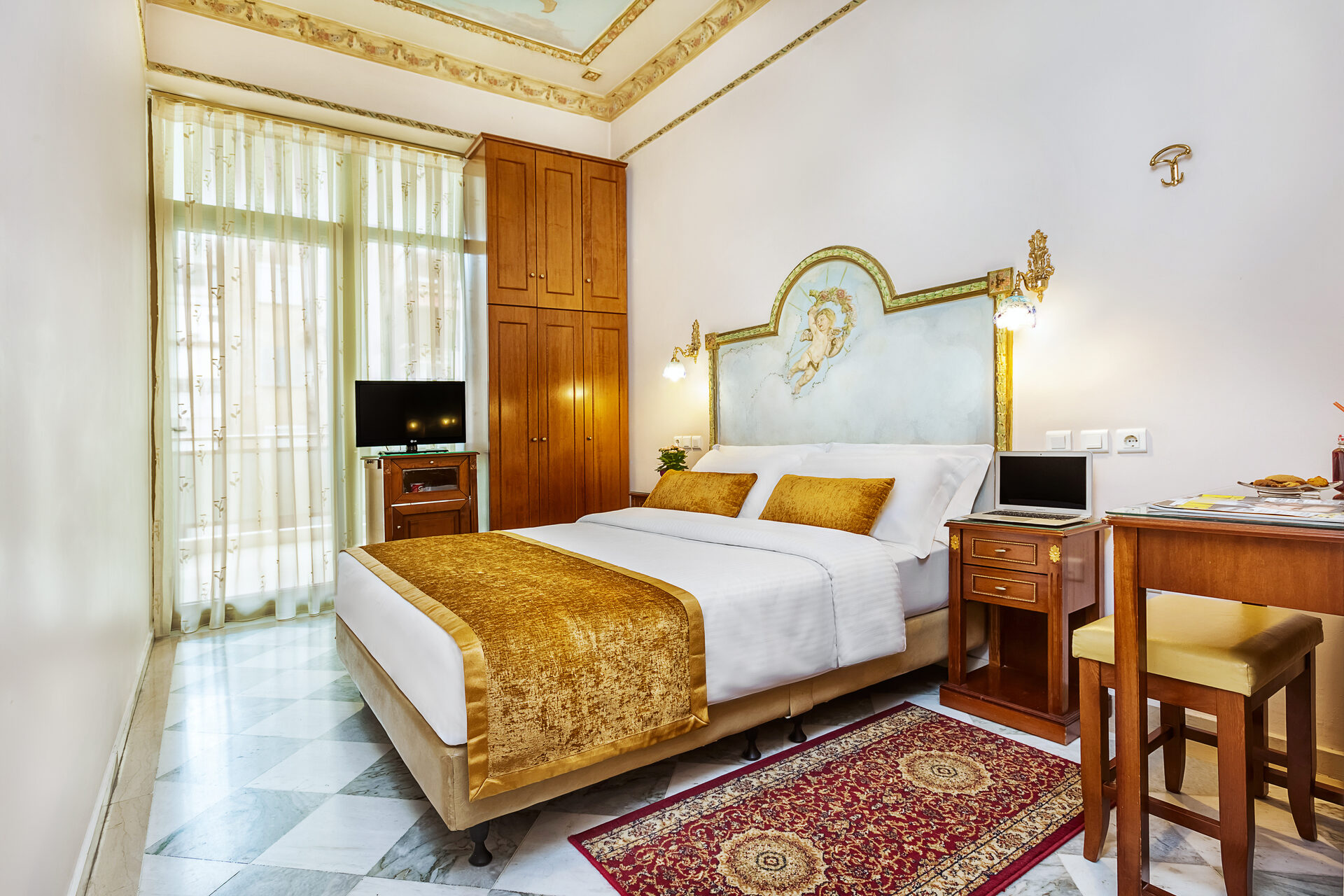 ad Imperial Palace Hotel Thessaloniki : Doubles Standard Backyard