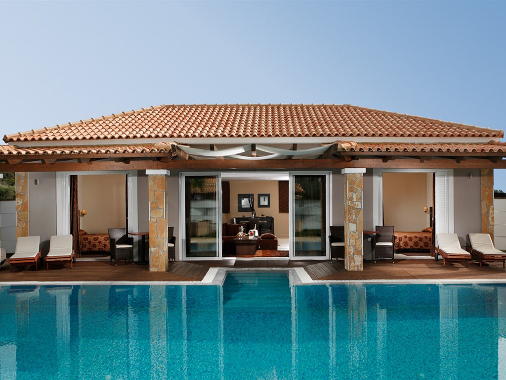 Olympia Golden Beach Resort & Spa: Villa 2 Brooms-Private Pool