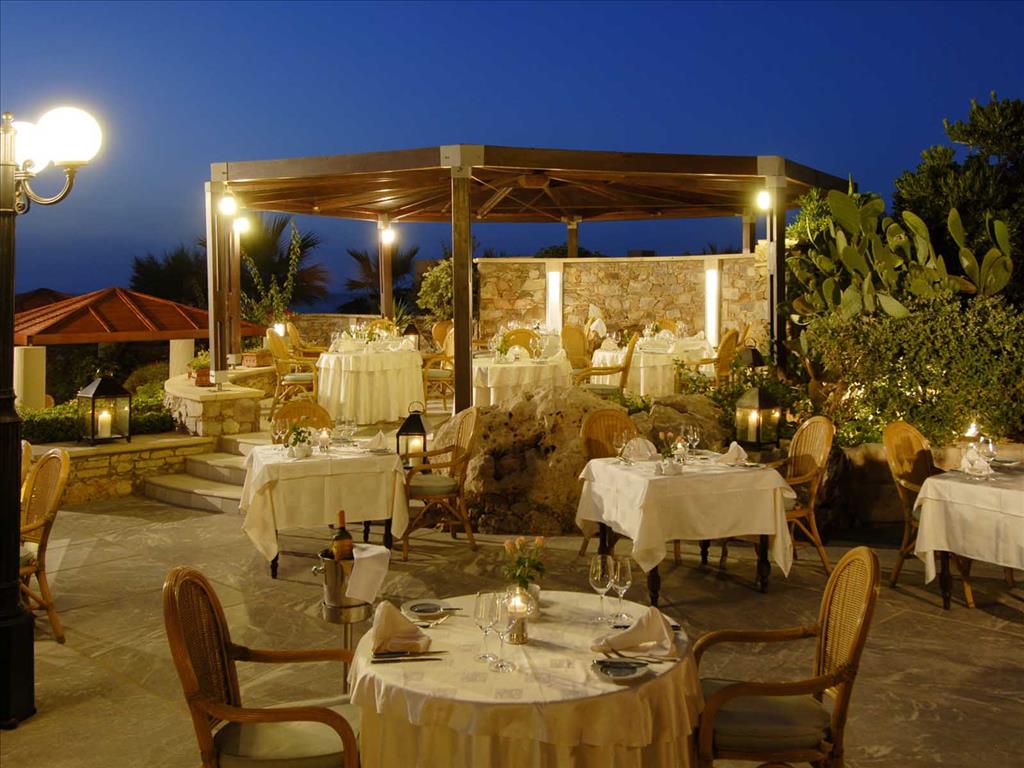 Aquila Rithymna Beach Hotel: Restaurant a la carte Elefterna
