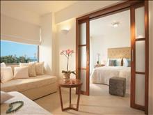 Amirandes Grecotel Exclusive Resort: Family Suite Master Bedroom & Living Area